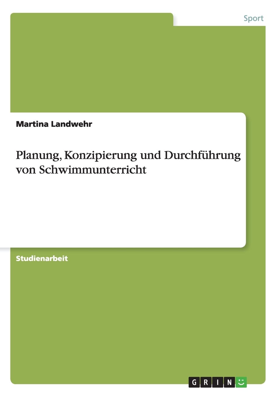 Planung, Konzipierung und Durchführung von Schwimmunterricht Leisure & Fun