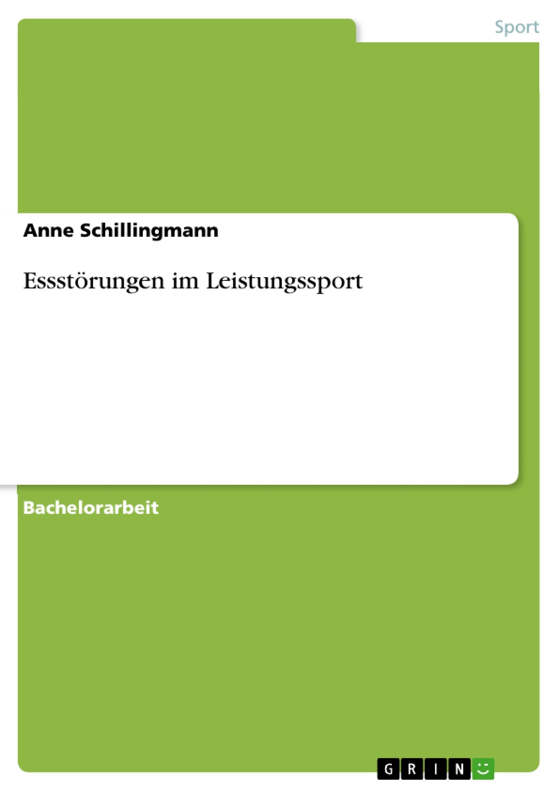 Essstörungen im Leistungssport Medicine