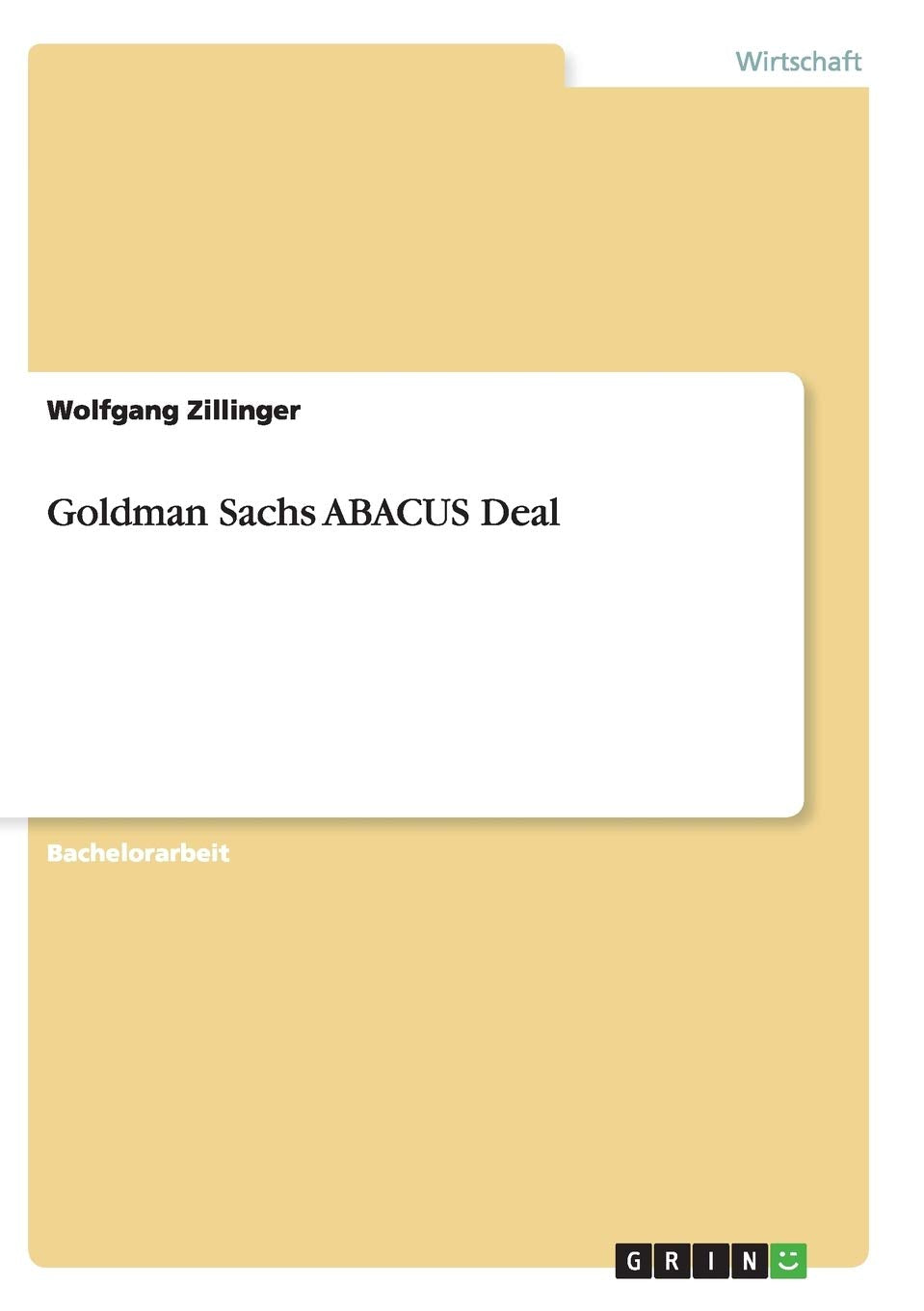 Goldman Sachs ABACUS Deal Law