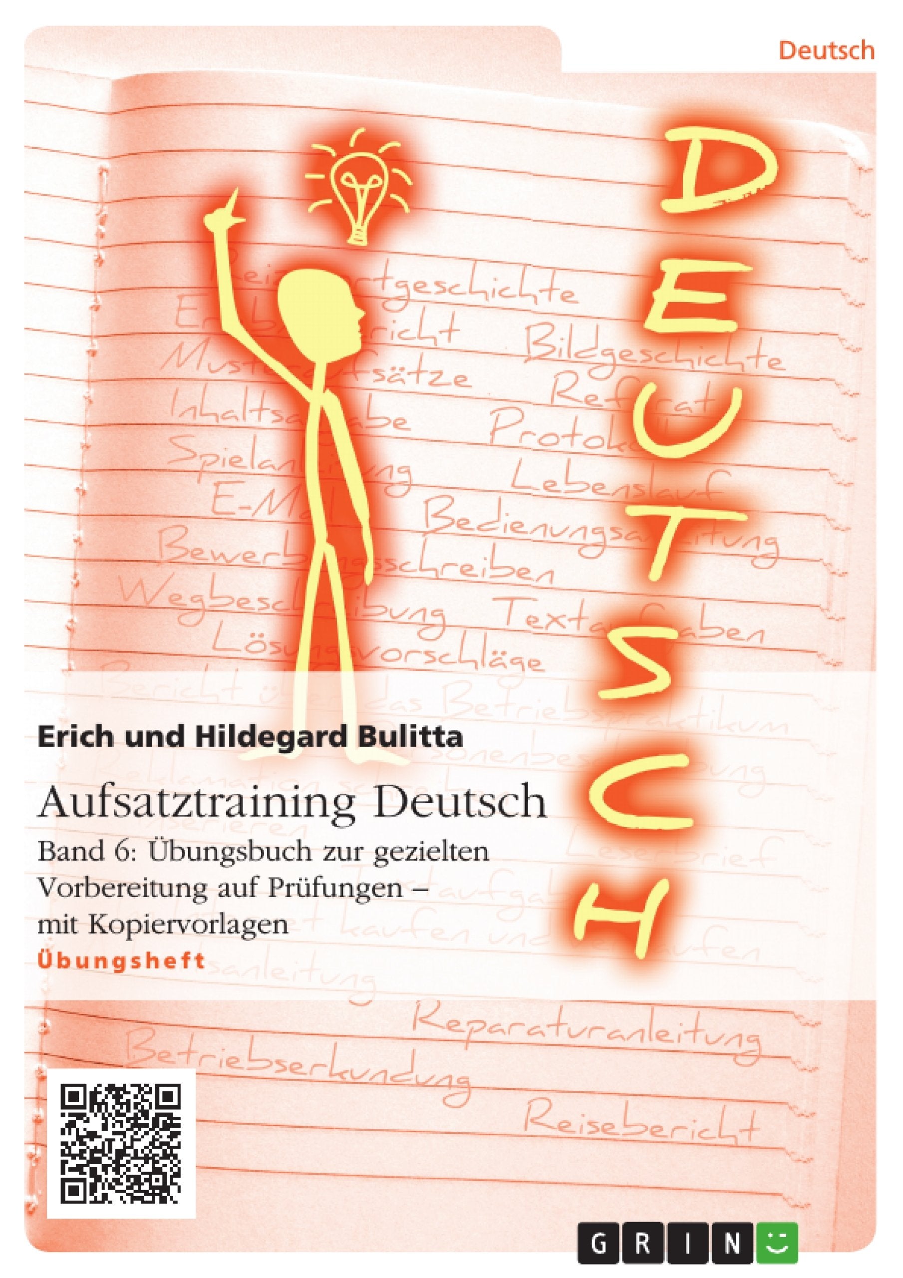 Aufsatztraining Deutsch - Band 6: Übungsbuch zur gezielten Vorbereitung auf Prüfungen - mit Kopiervorlagen book