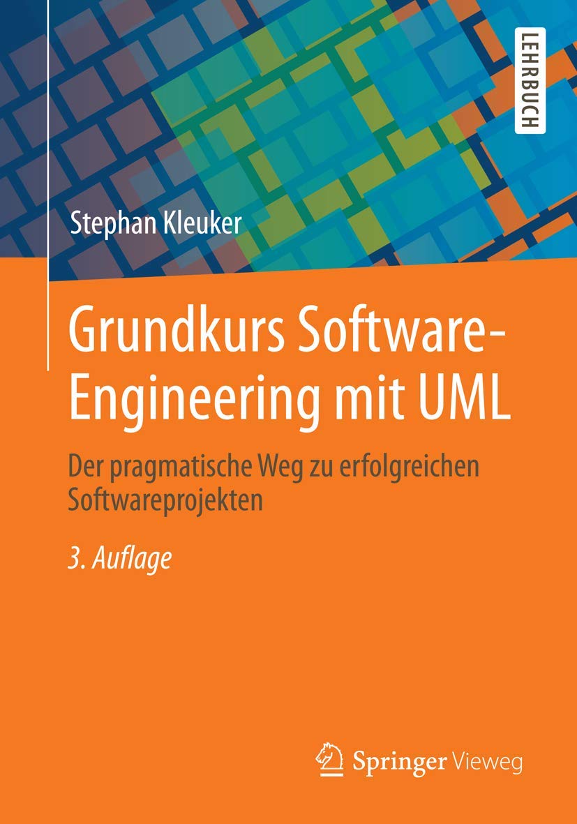 Product Image: Grundkurs Software-Engineering mit UML