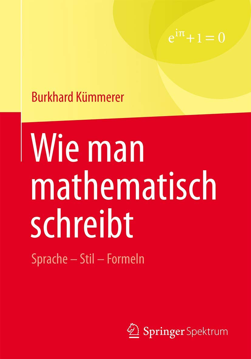 Wie man mathematisch schreibt Mathematics