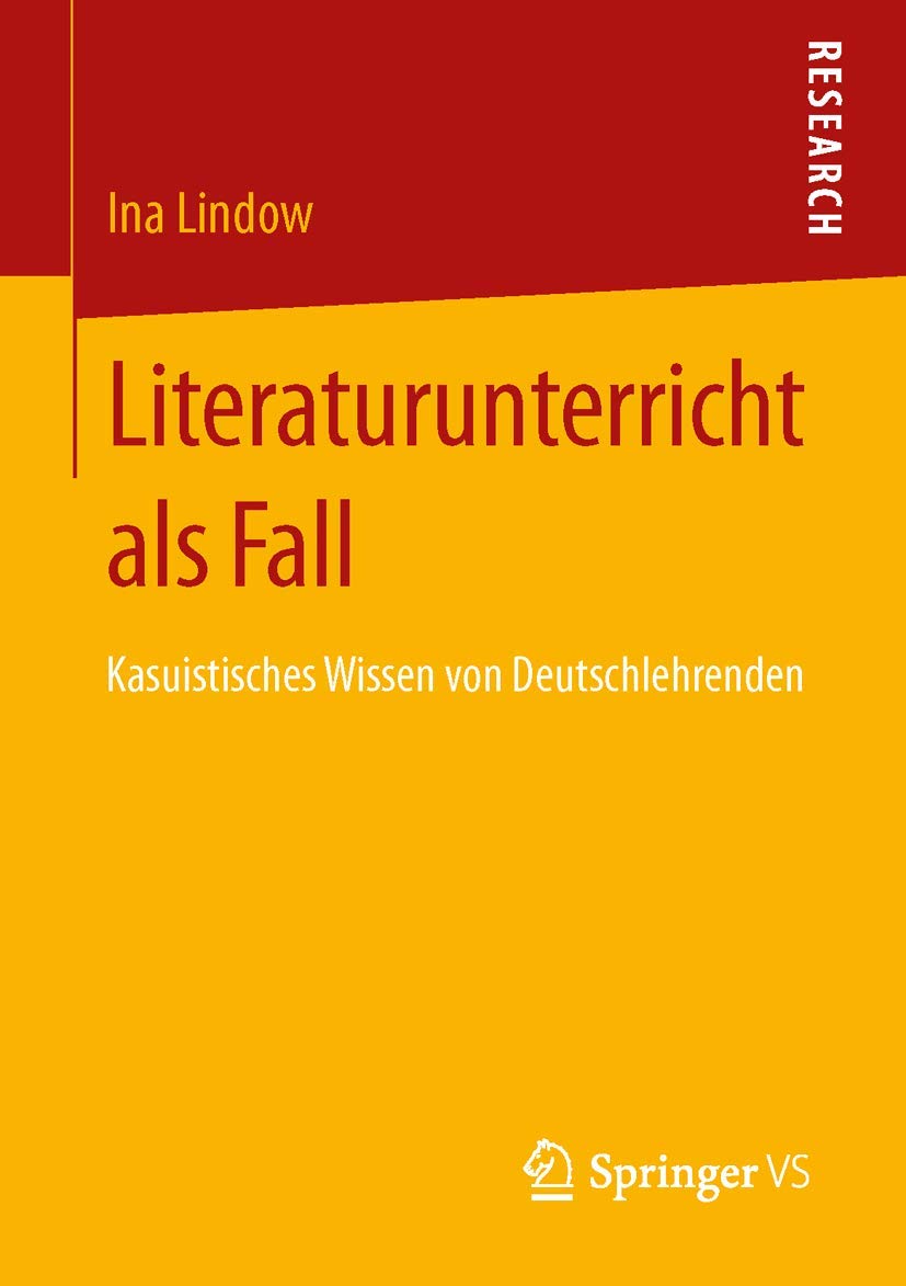 Literaturunterricht als Fall book