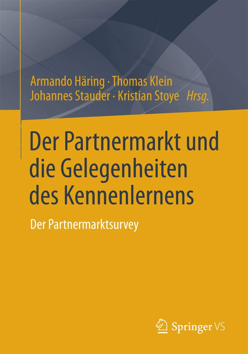 Der Partnermarkt und die Gelegenheiten des Kennenlernens: Der Partnermarktsurvey Law