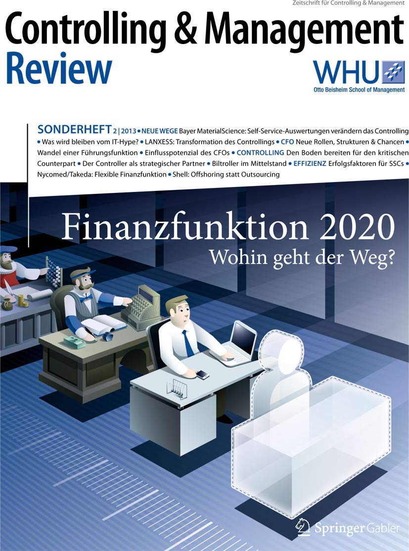 Controlling & Management Review Sonderheft 2-2013: Finanzfunktionen 2020 (CMR-Sonderhefte, 57, Band 57) Law