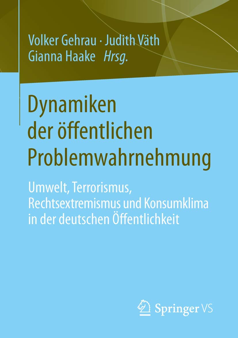 Product Image: Dynamiken der öffentlichen Problemwahrnehmung
