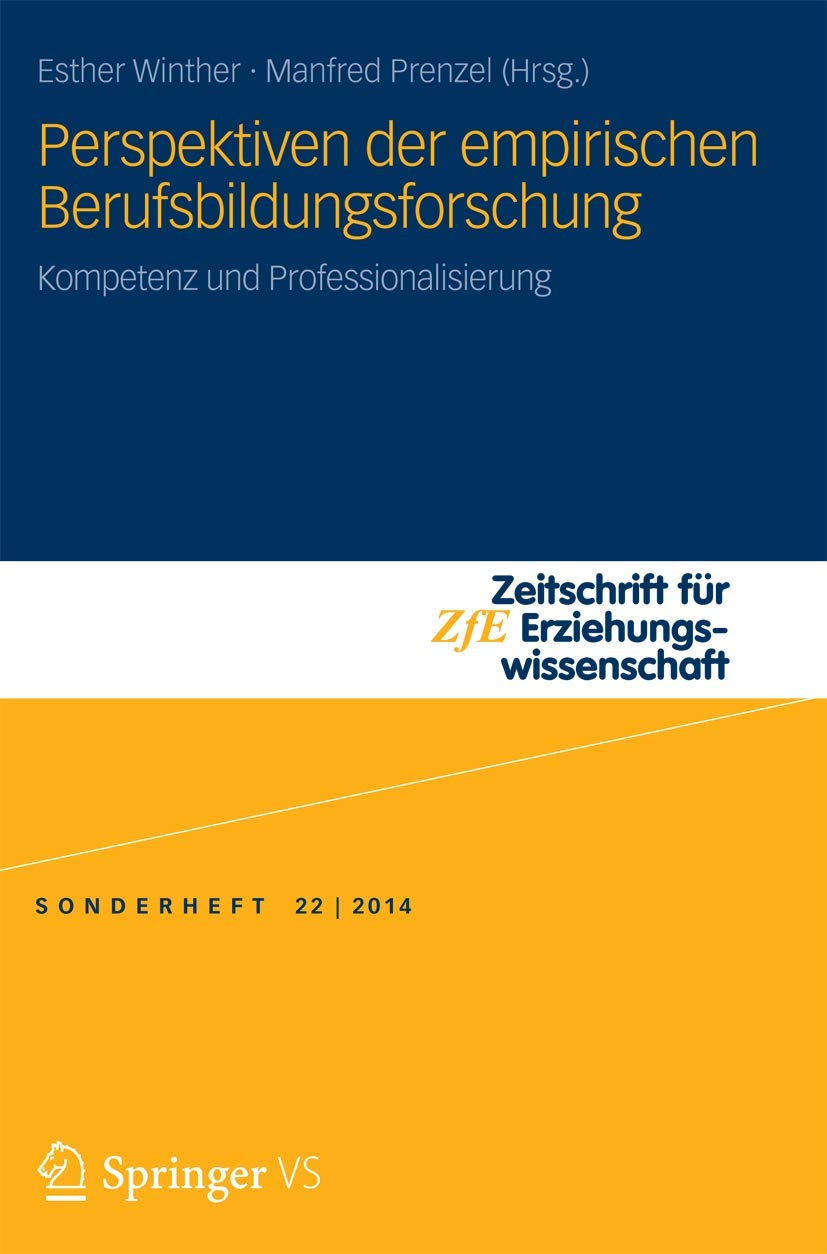 Perspektiven der empirischen Berufsbildungsforschung Learning & Reference