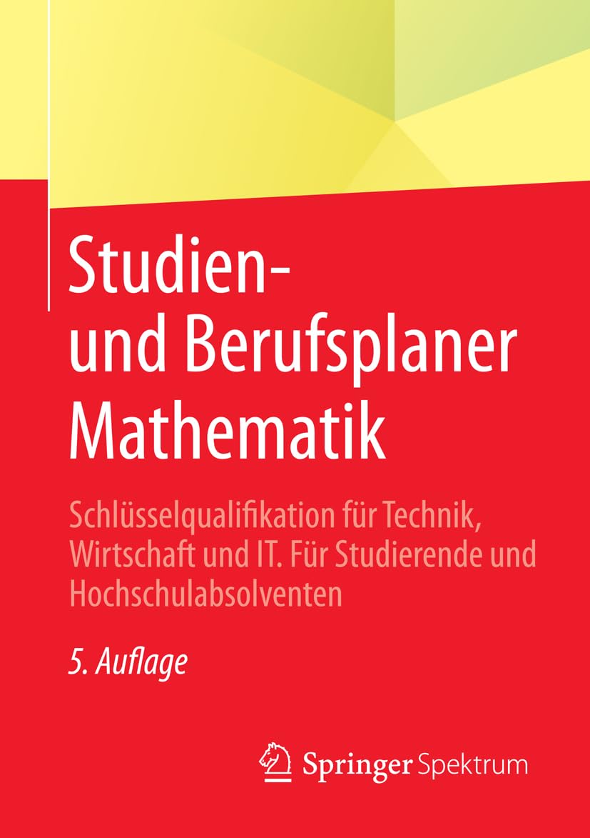 Studien- und Berufsplaner Mathematik Business, Finance & Career