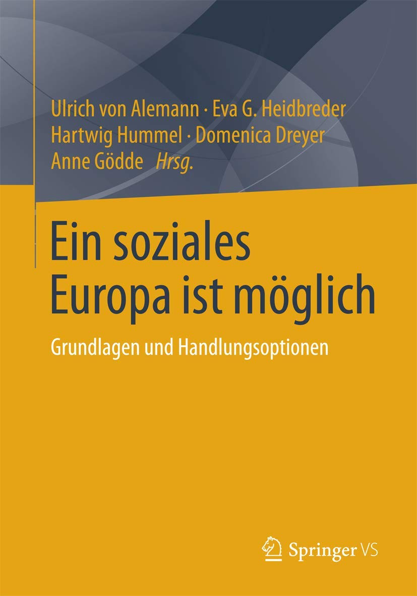 Ein soziales Europa ist möglich book