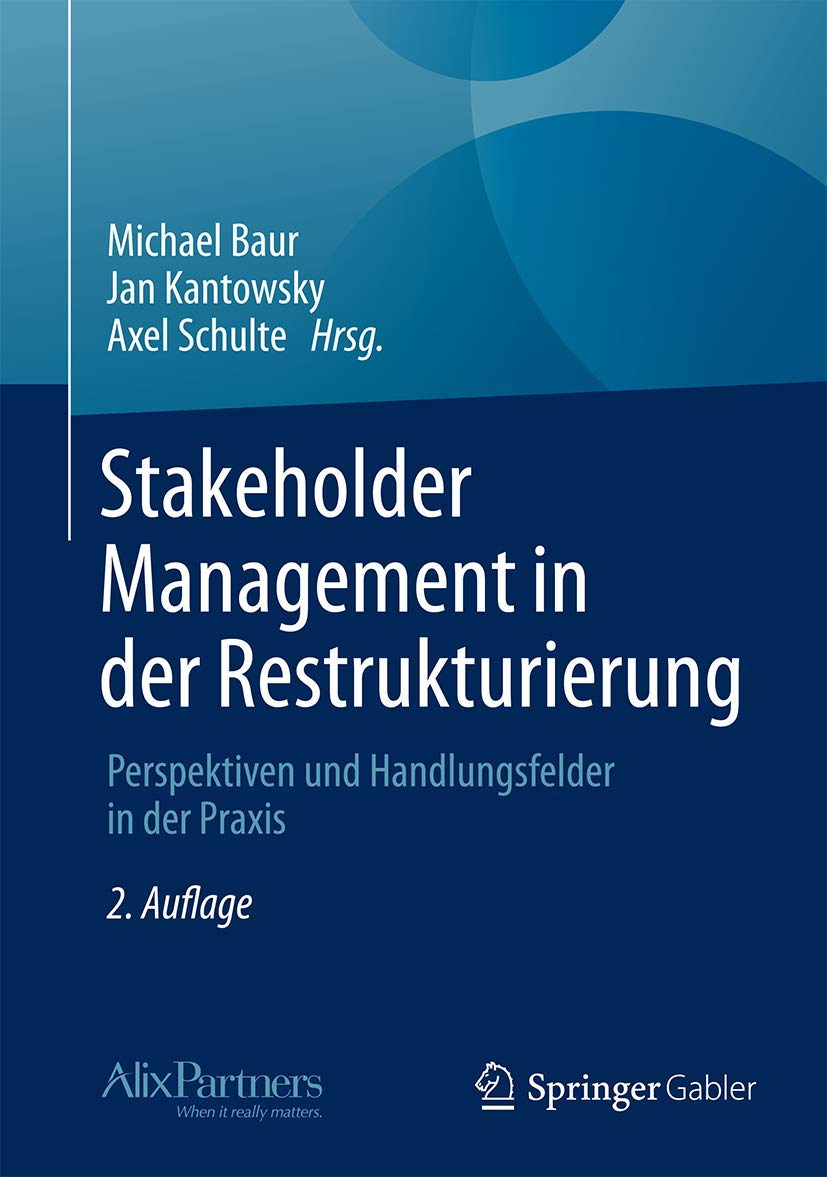 Product Image: Stakeholder Management in der Restrukturierung
