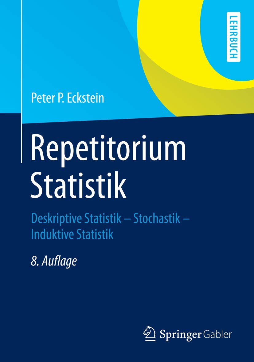 Repetitorium Statistik Law Books