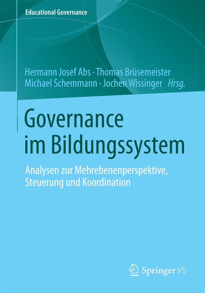 Produktbild: Governance im Bildungssystem