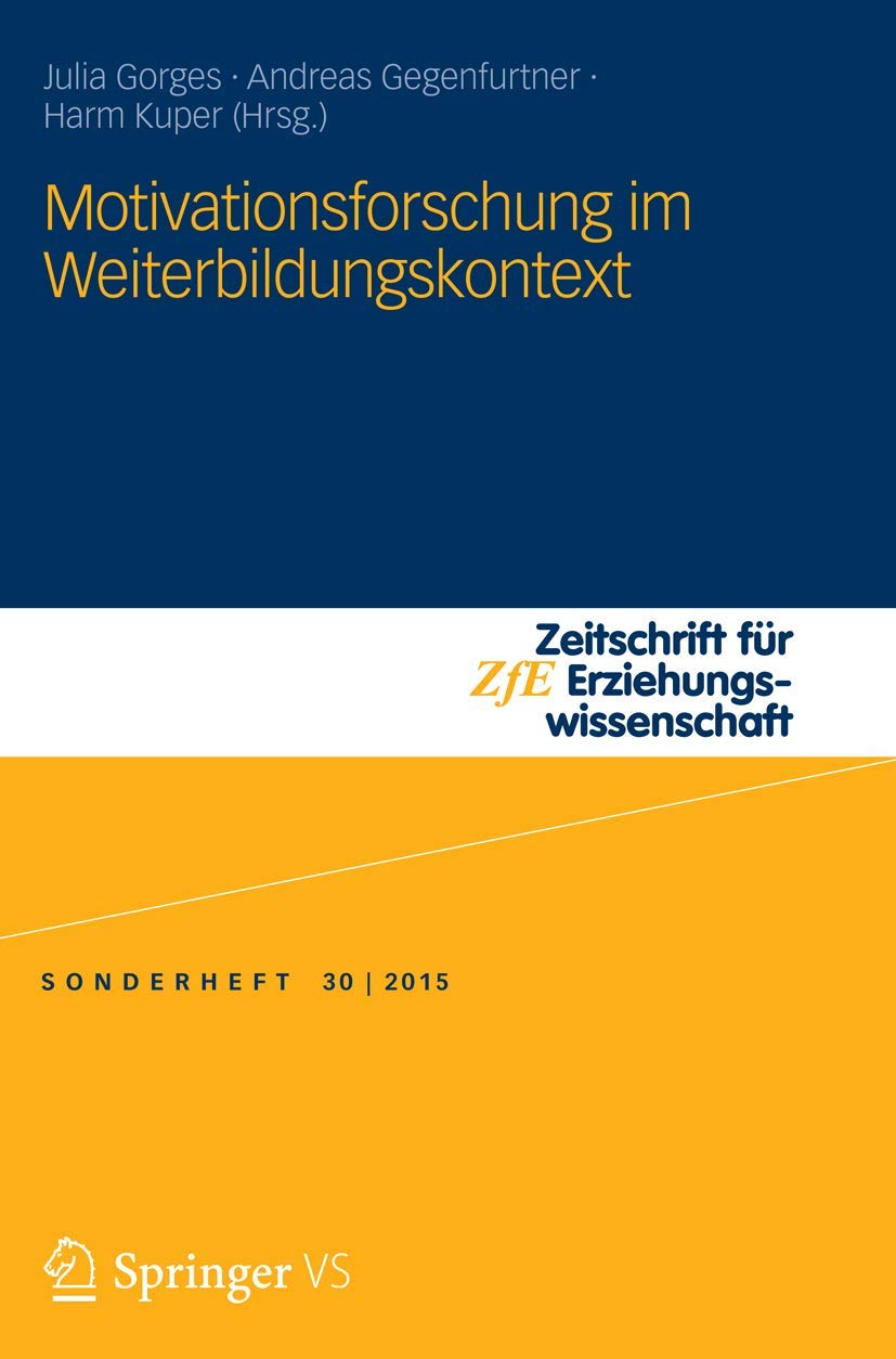 Motivationsforschung im Weiterbildungskontext book