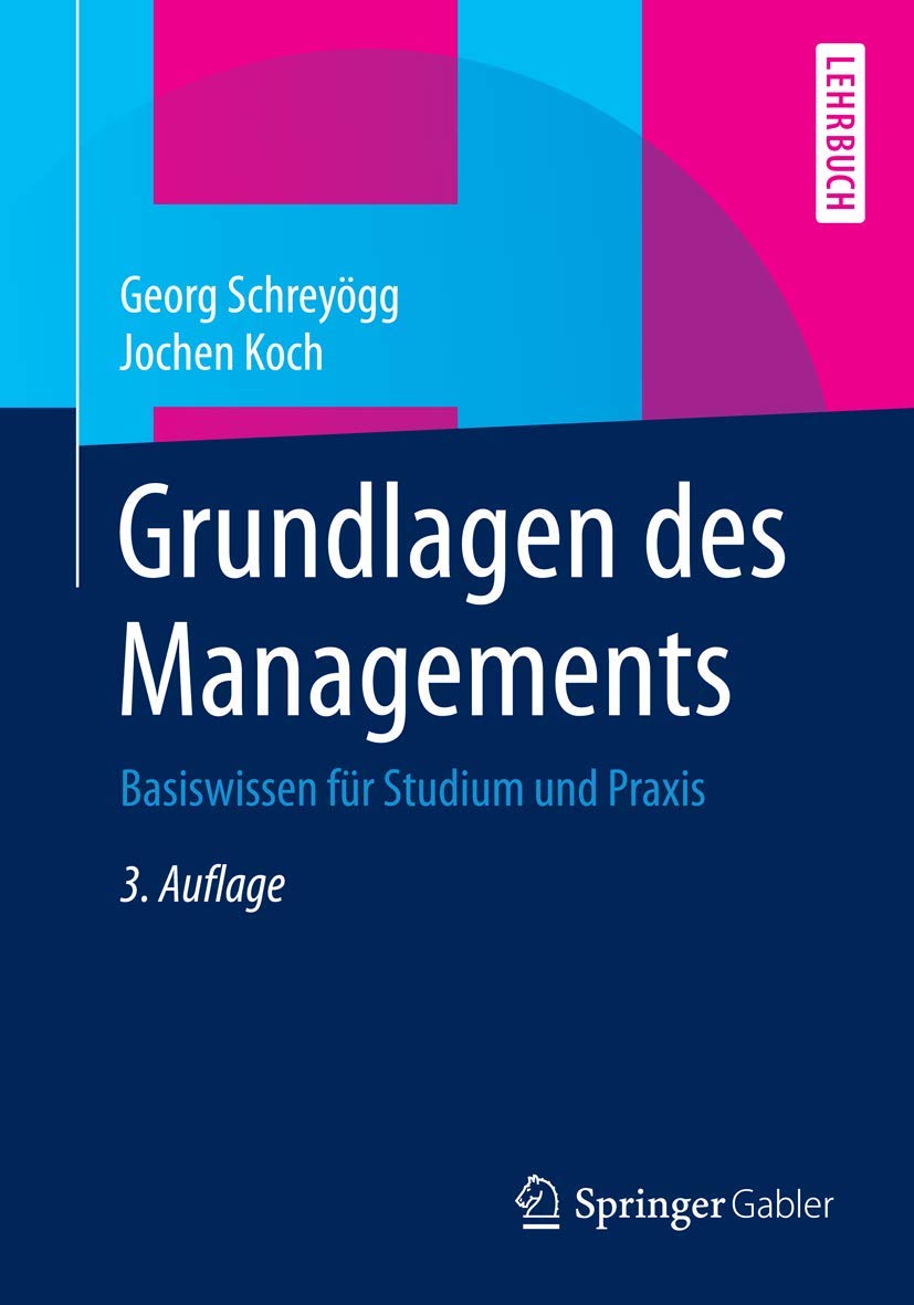 Grundlagen des Managements Law