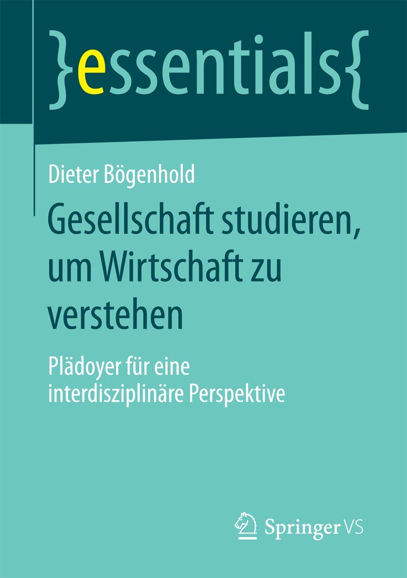 Gesellschaft studieren, um Wirtschaft zu verstehen Law