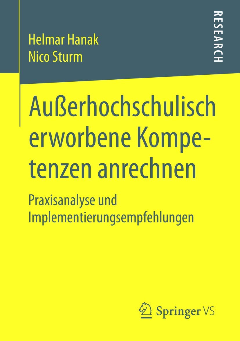 Außerhochschulisch erworbene Kompetenzen anrechnen Study Guides
