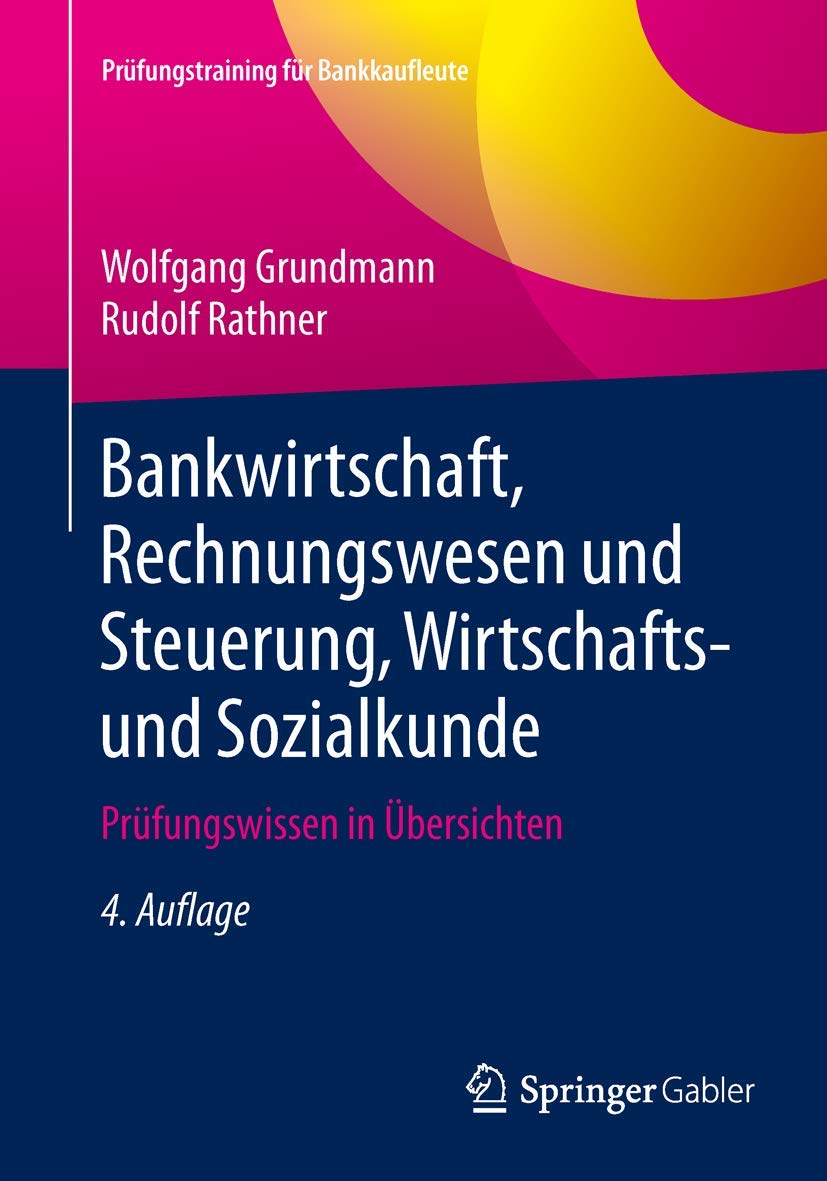 Bankwirtschaft, Rechnungswesen und Steuerung, Wirtschafts- und Sozialkunde Law