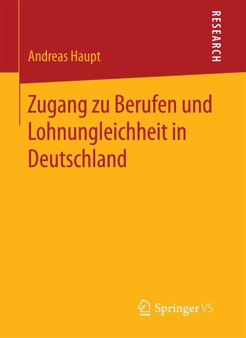 Zugang zu Berufen und Lohnungleichheit in Deutschland Law