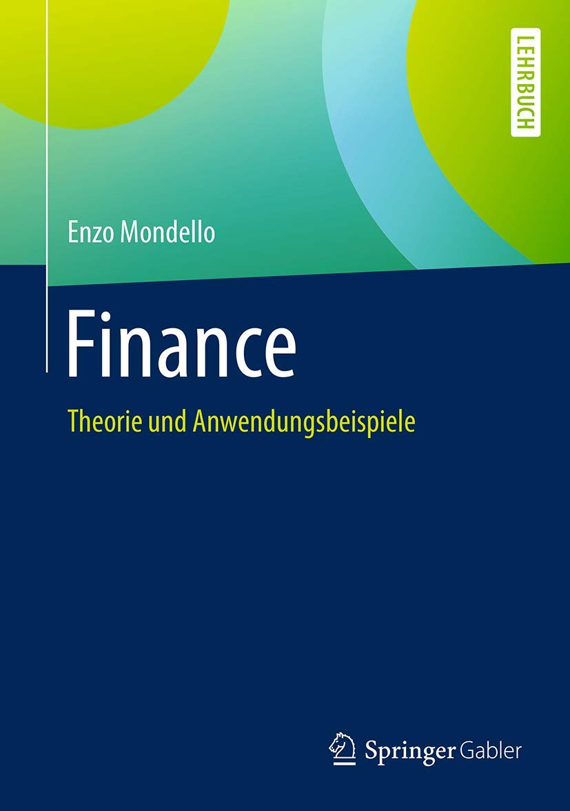 Finance: Theorie und Anwendungsbeispiele Law
