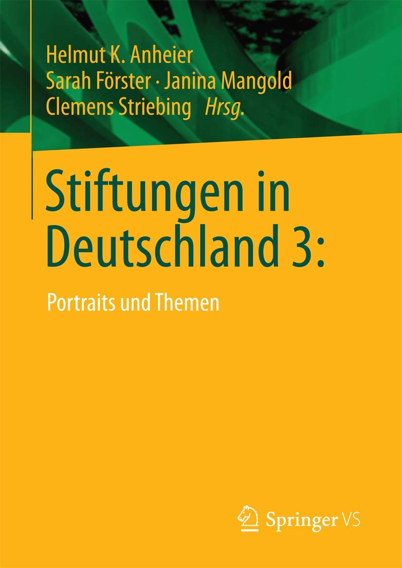 Stiftungen in Deutschland 3: Social Sciences