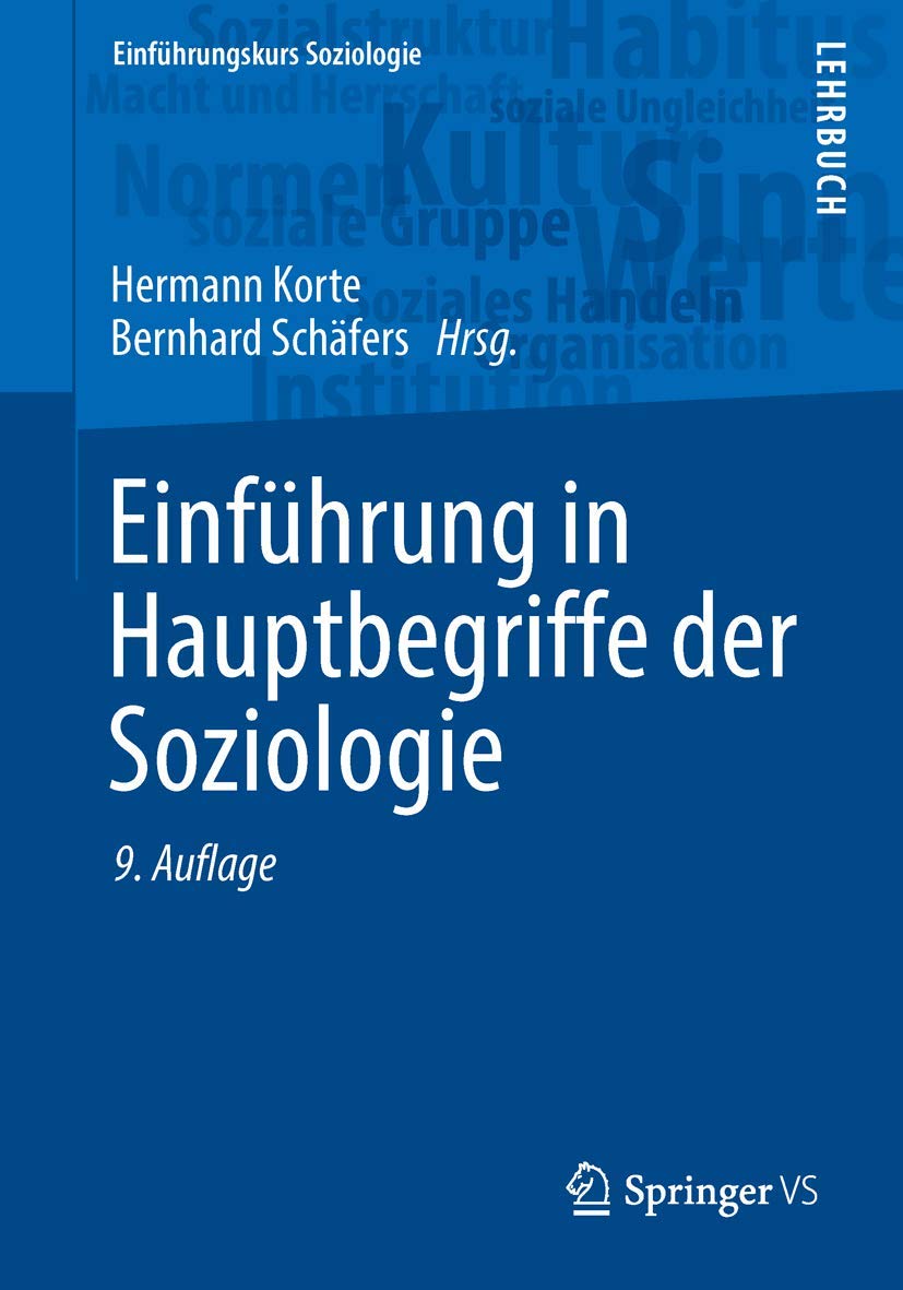 Einführung in Hauptbegriffe der Soziologie Law