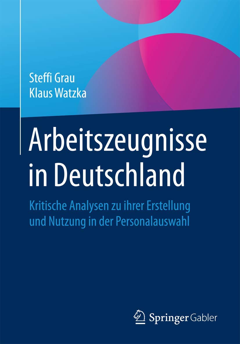 Arbeitszeugnisse in Deutschland Law