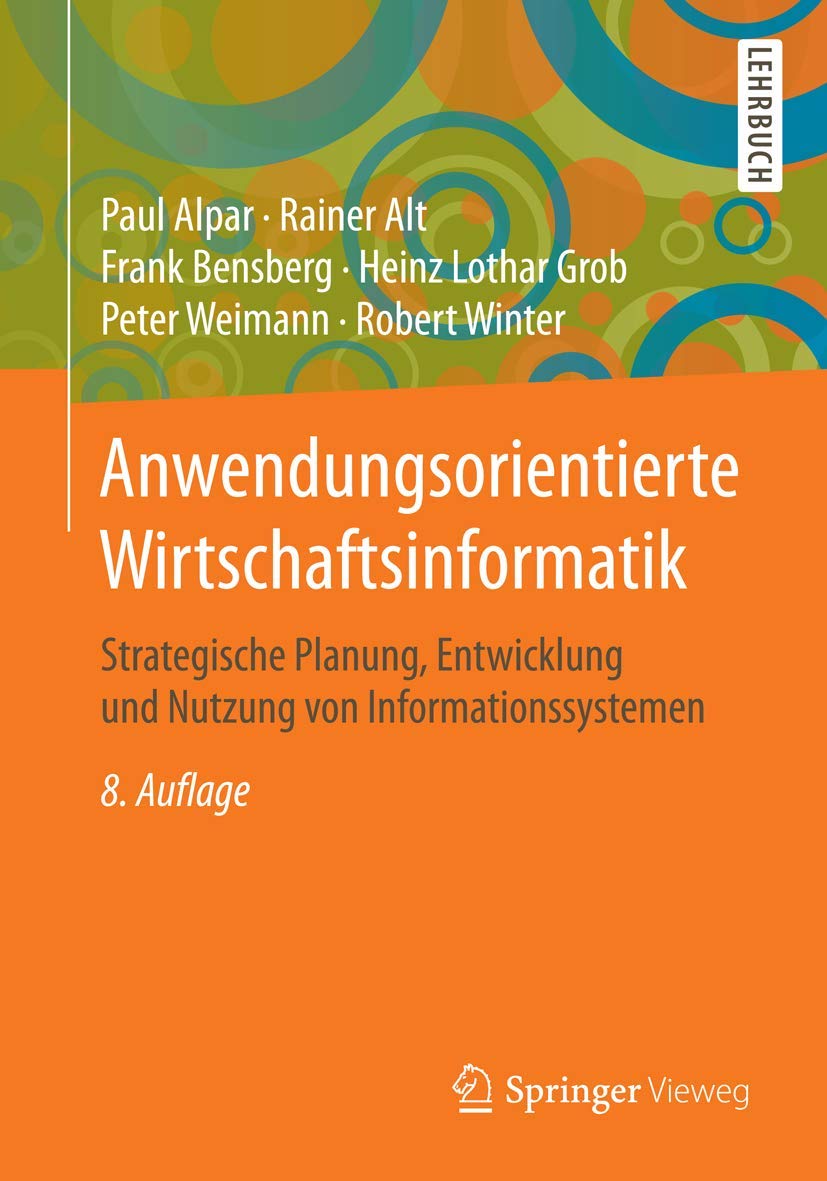 Product Image: Anwendungsorientierte Wirtschaftsinformatik