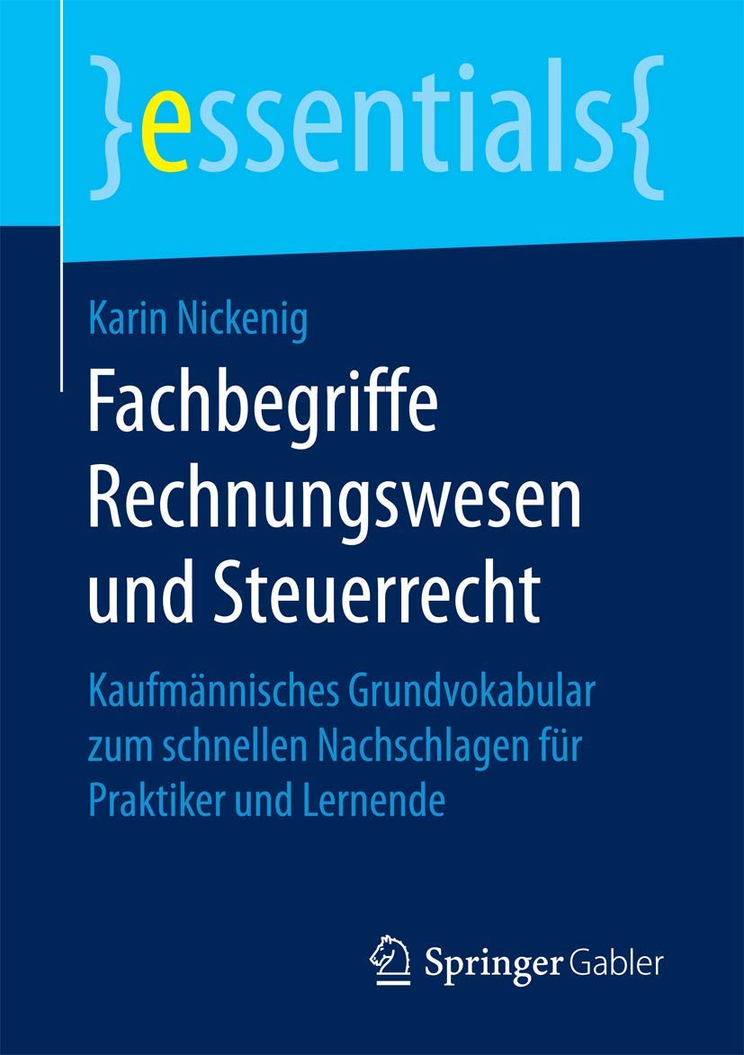 Fachbegriffe Rechnungswesen und Steuerrecht Law