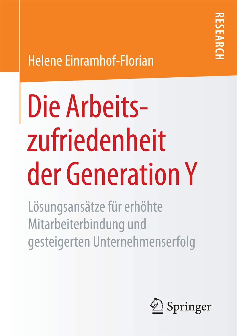 Die Arbeitszufriedenheit der Generation Y book