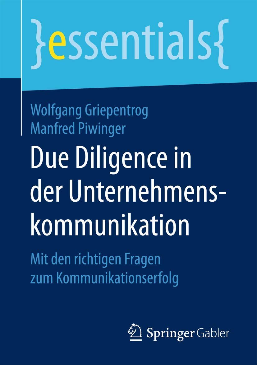 Due Diligence in der Unternehmenskommunikation Law
