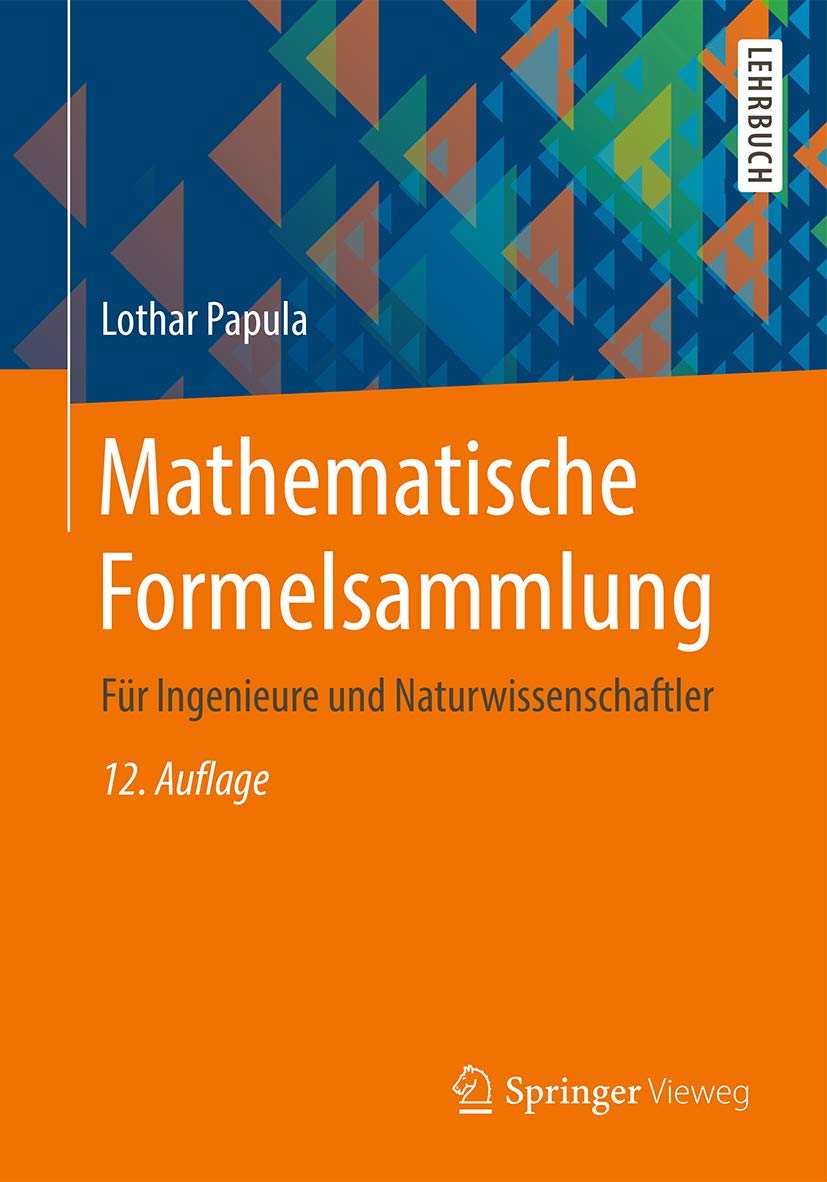 Product Image: Mathematische Formelsammlung