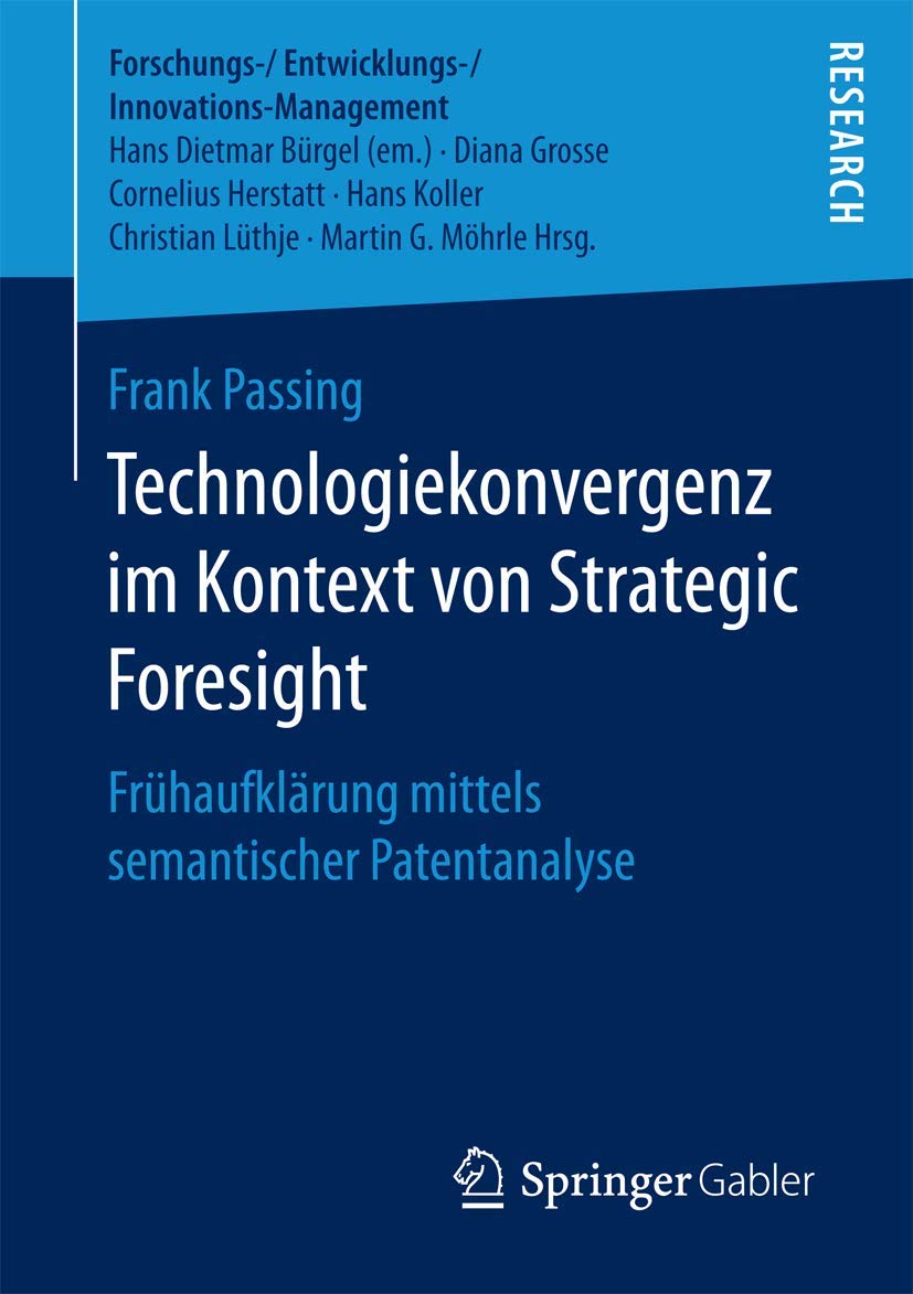 Technologiekonvergenz im Kontext von Strategic Foresight book