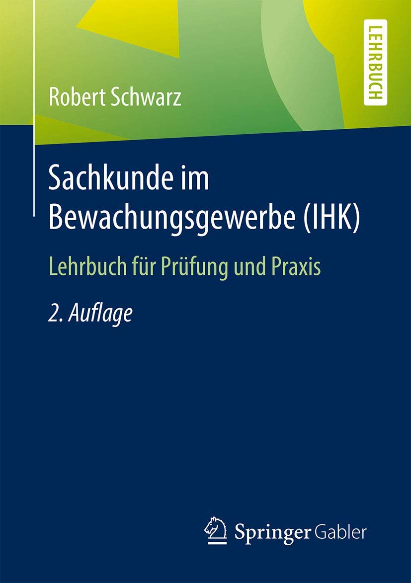 Sachkunde im Bewachungsgewerbe (IHK) book