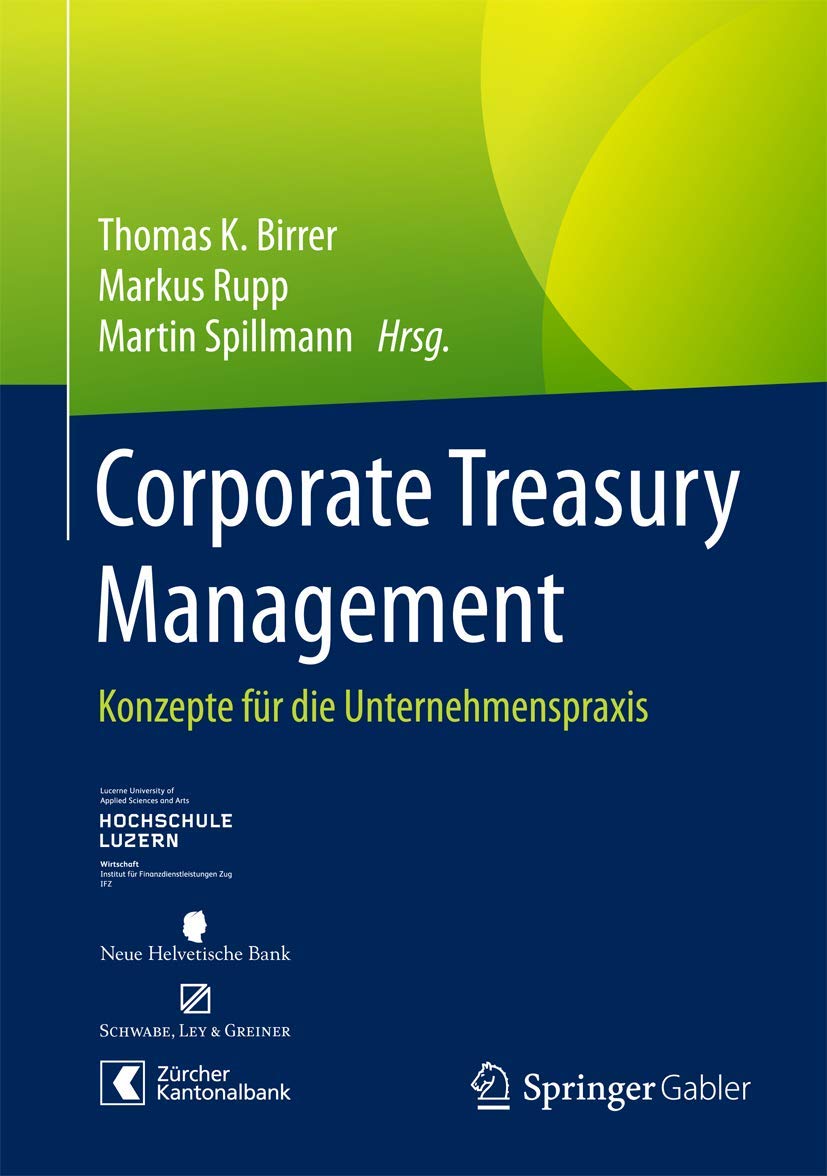 Corporate Treasury Management Law Books