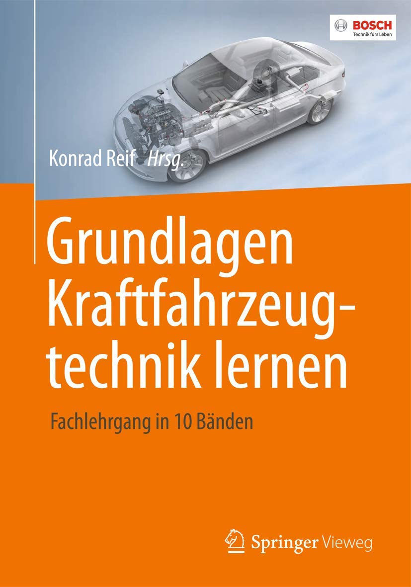Grundlagen Kraftfahrzeugtechnik lernen. Set aus 10 Bänden Business & Technology