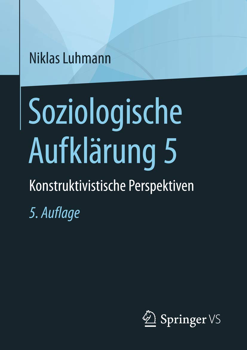 Soziologische Aufklärung 5 book