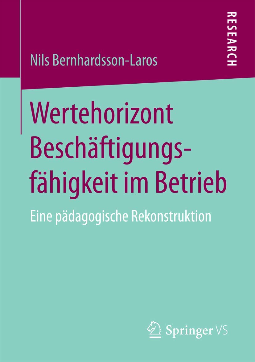 Wertehorizont Beschäftigungsfähigkeit im Betrieb book