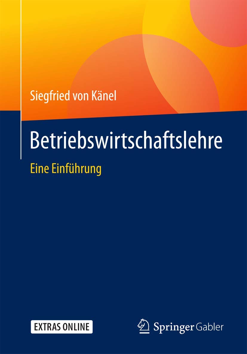 Betriebswirtschaftslehre: Eine Einführung Law