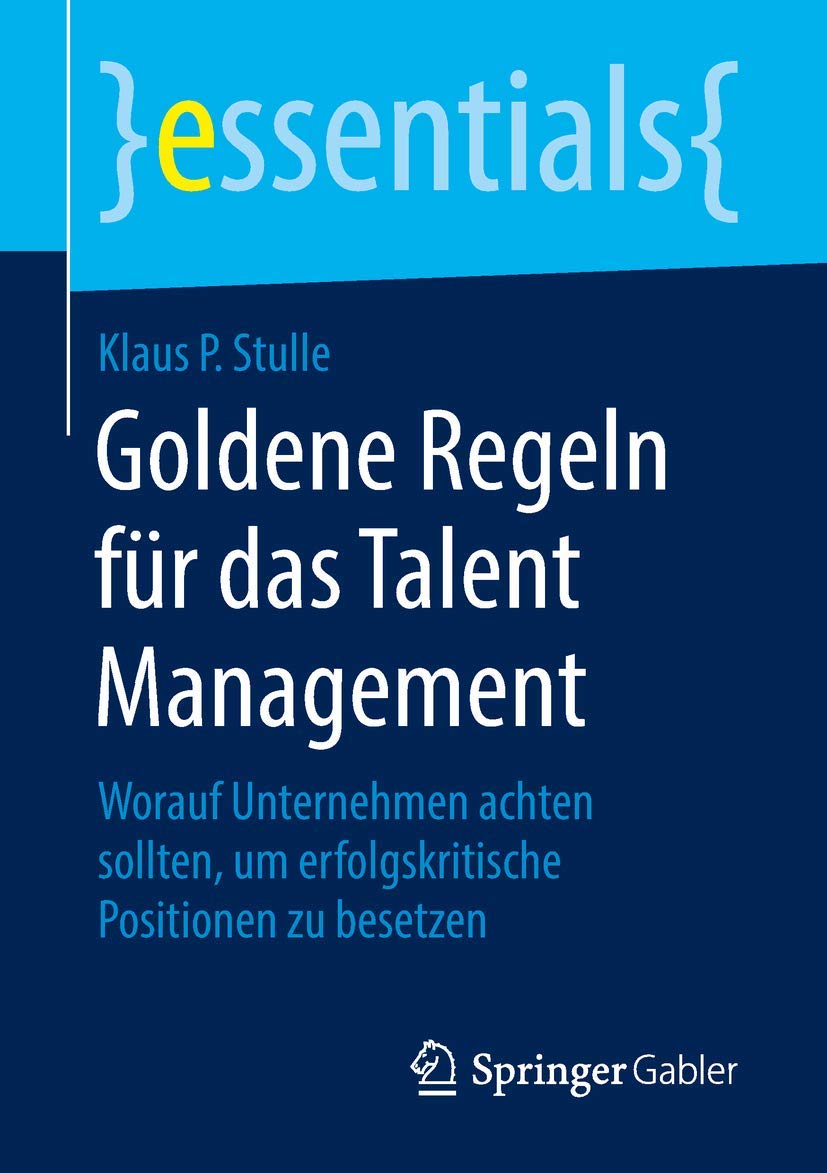 Goldene Regeln für das Talent Management book