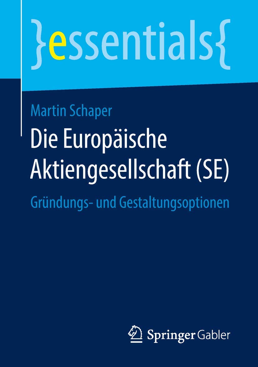 Die Europäische Aktiengesellschaft (SE) book
