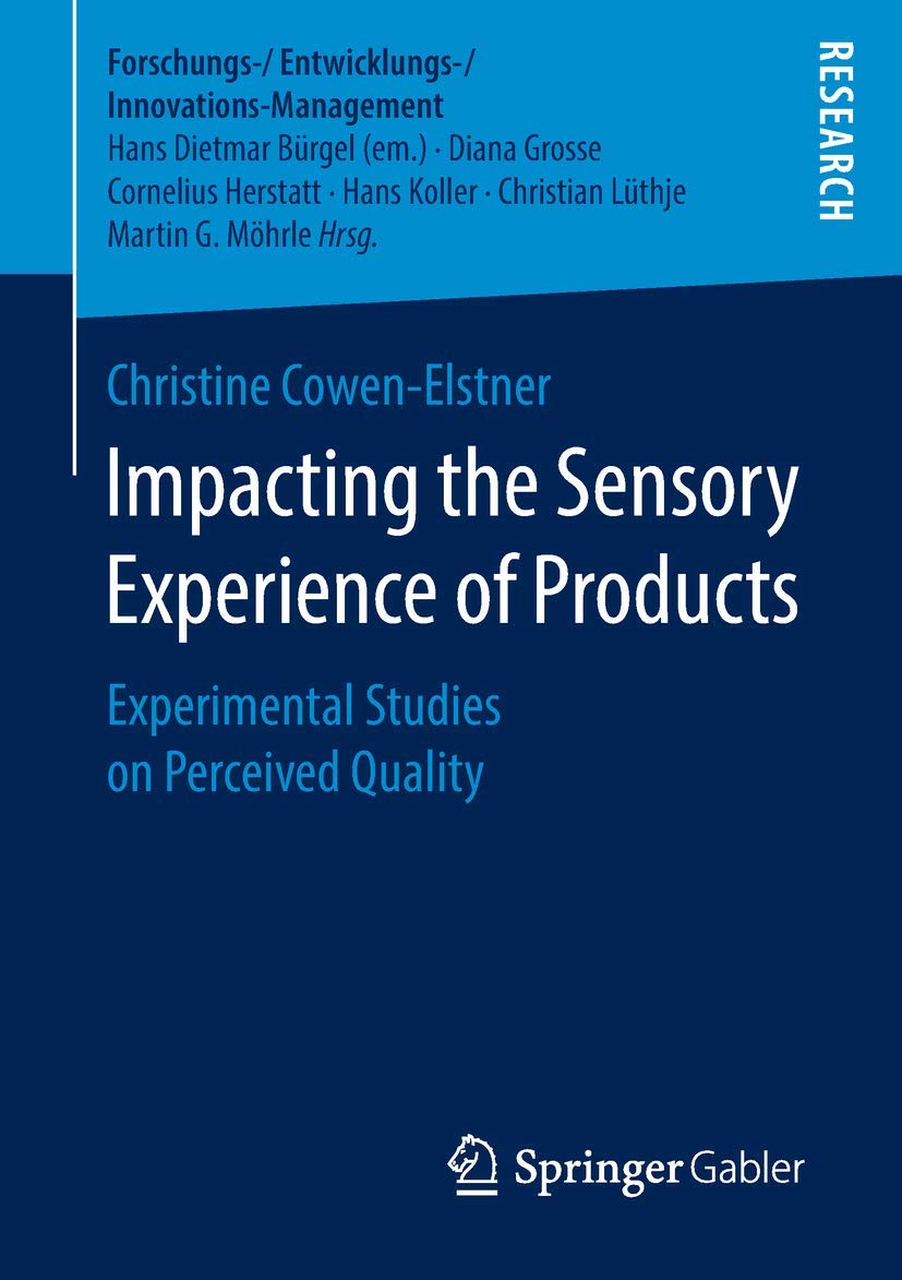 Impacting the Sensory Experience of Products book