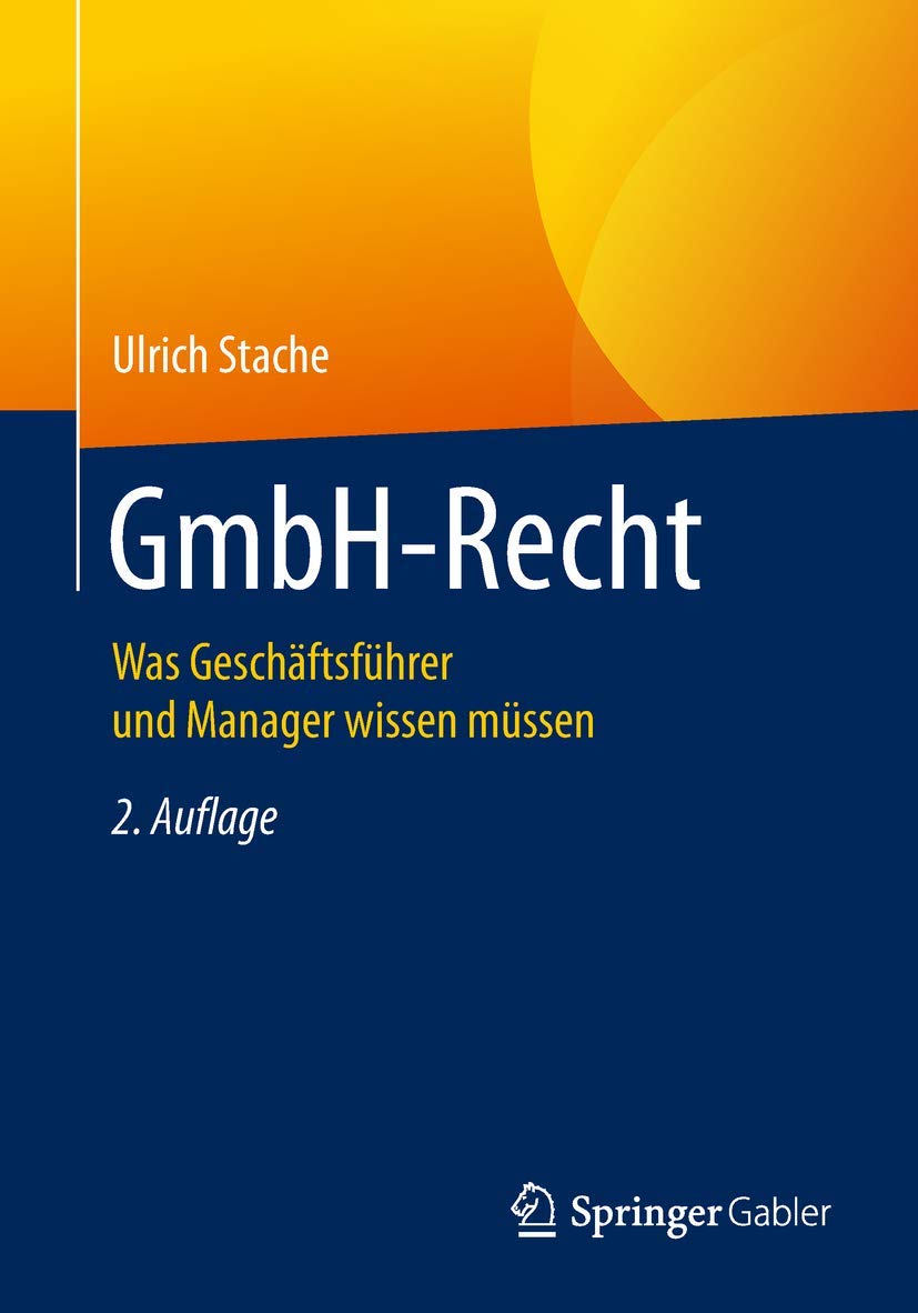 GmbH-Recht Law Books
