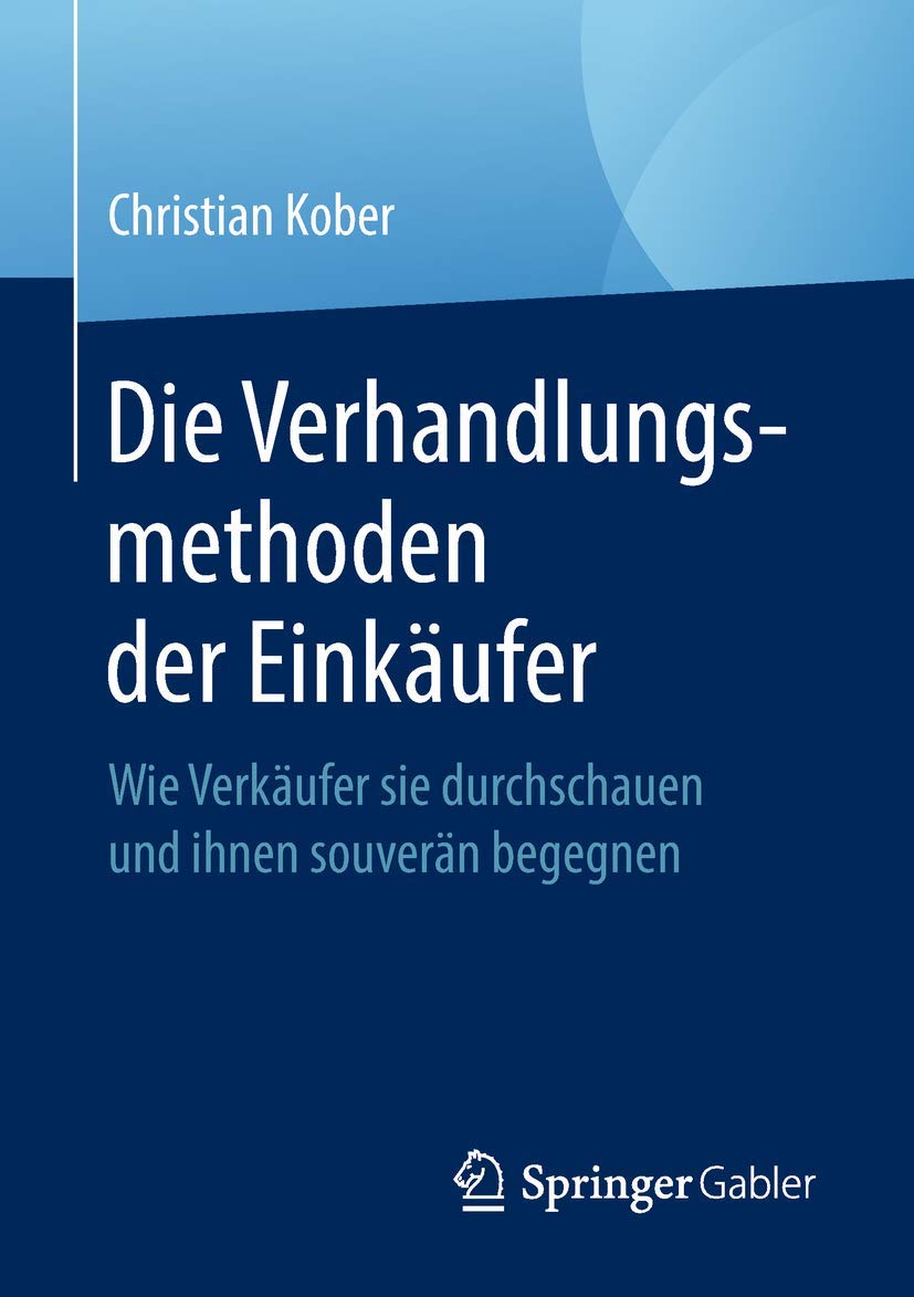 Die Verhandlungsmethoden der Einkäufer Law Books