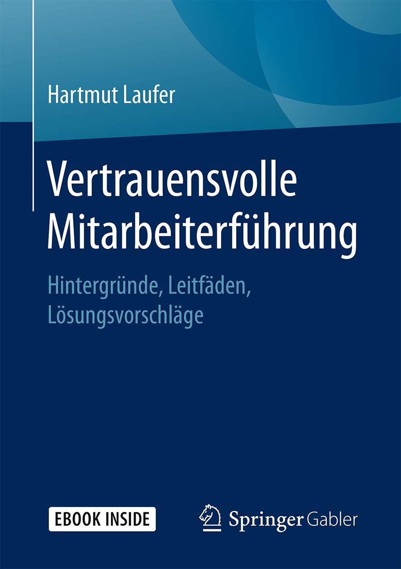 Vertrauensvolle Mitarbeiterführung book