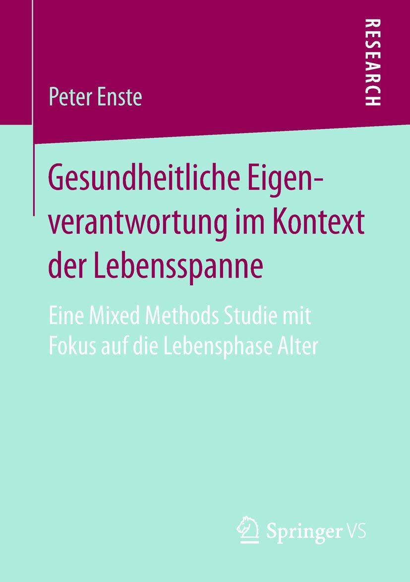 Gesundheitliche Eigenverantwortung im Kontext der Lebensspanne book
