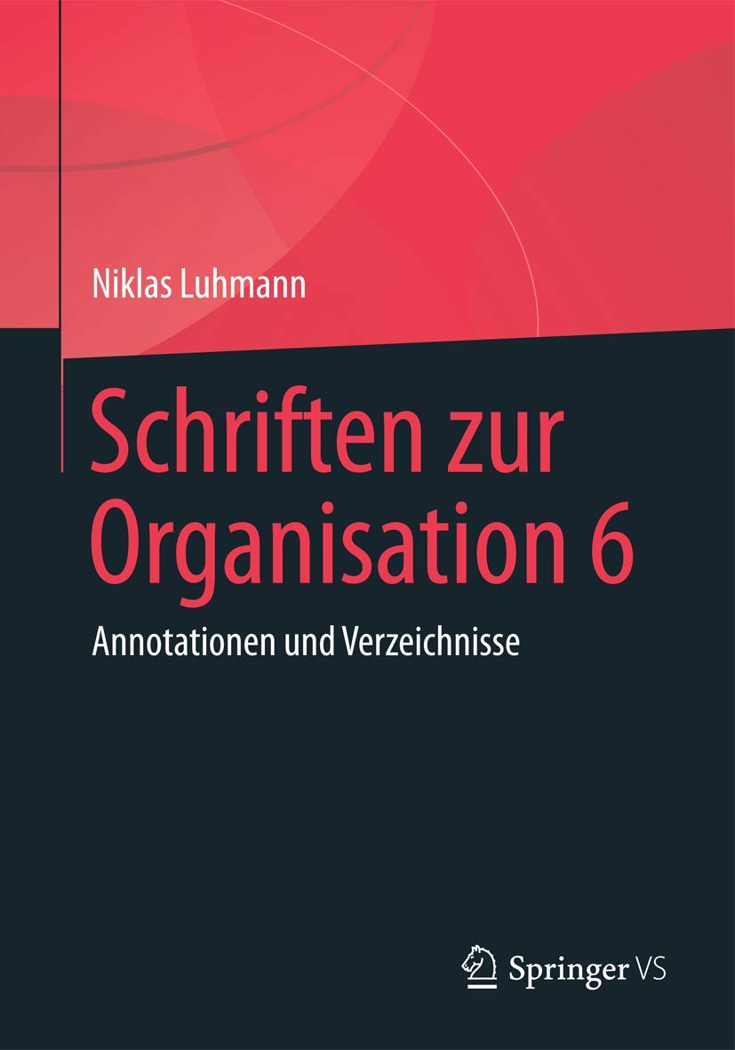 Schriften zur Organisation 6 Law