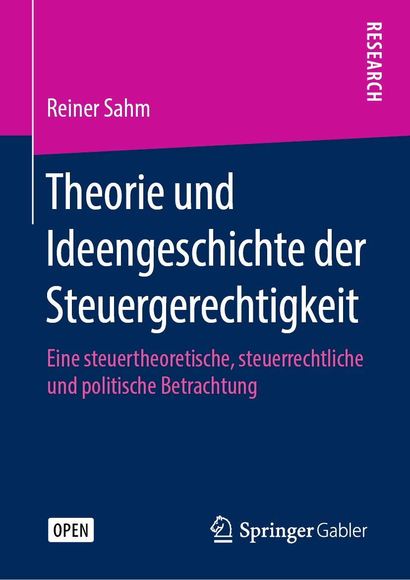 Theorie und Ideengeschichte der Steuergerechtigkeit book