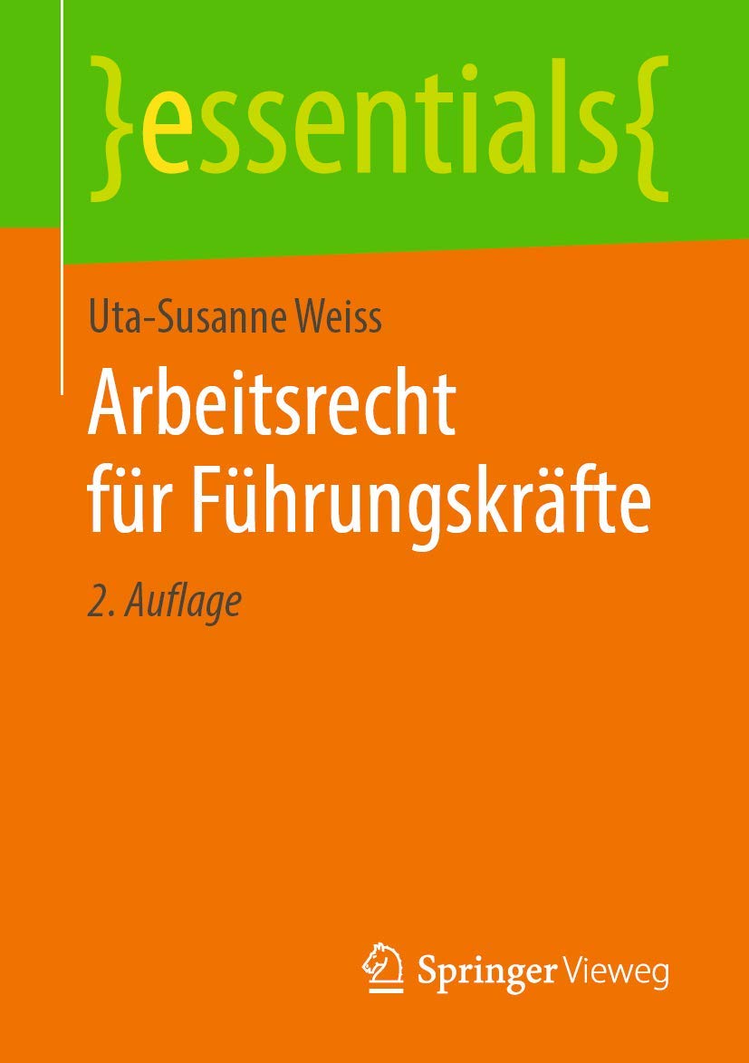 Arbeitsrecht für Führungskräfte (essentials) Law