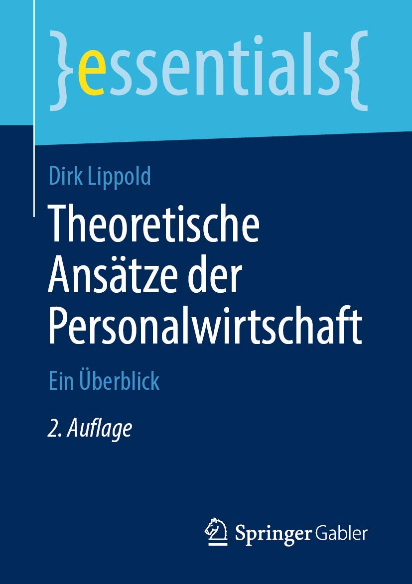 Theoretische Ansätze der Personalwirtschaft book