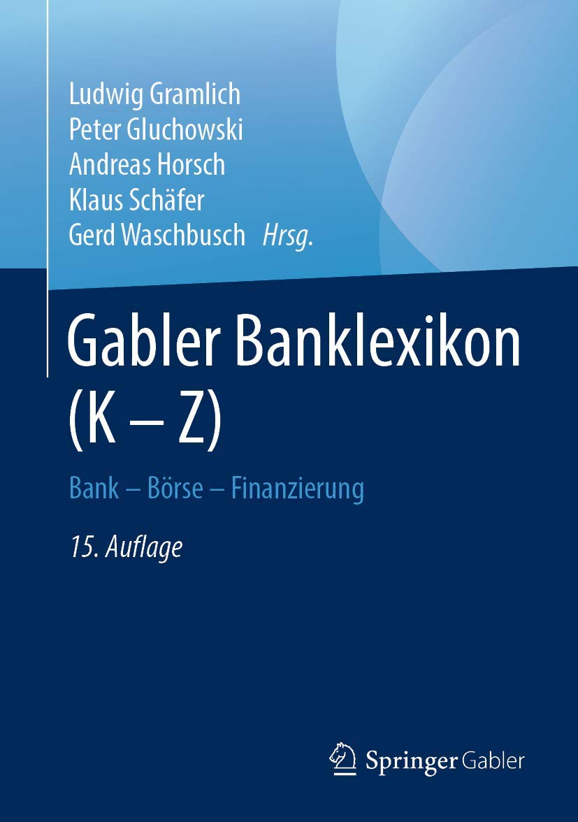 Gabler Banklexikon (K - Z) Law